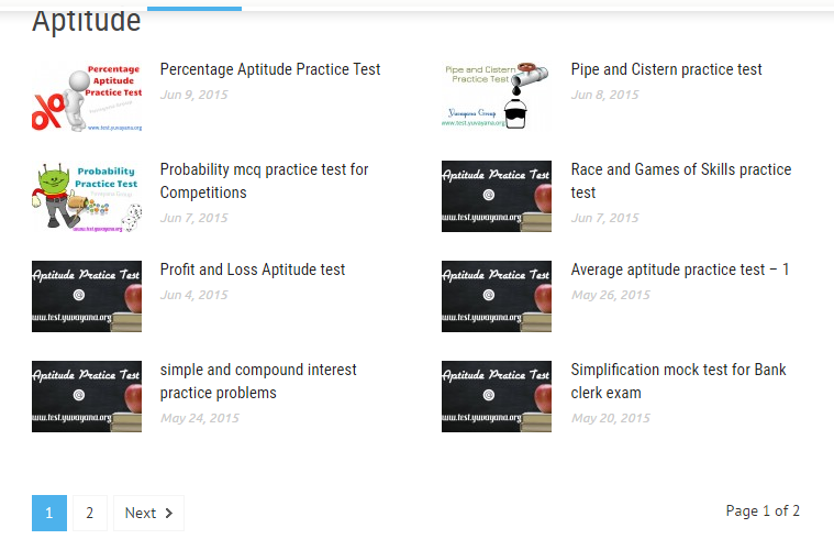 How to Prepare competitions with Yuvayana Test Portal 2 Aptitude Free Online Practice Test