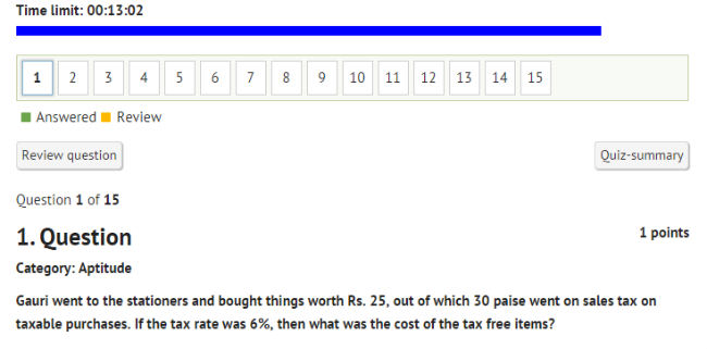 How to Prepare competitions with Yuvayana Test Portal 4 Question Online Practice Test