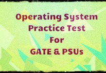 Operating System practice test