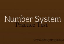 Number system practice test