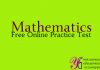 Free Online Mathematics Practice Test for Class 7 8 9 10 11 12 SSC banking railway