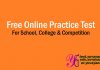 Free Online Practice Test for UPSC IAS SSC IBPS SBI Police and Engineering exams