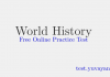 World History Practice Test in English