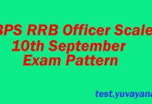 IBPS RRB 10 September 1st shift Exam Paper : Officer Scale 1 IBPS RRB Exam Pattern 10 September