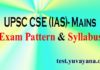 UPSC IAS mains Syllabus in English