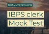 IBPS clerk Mock Test