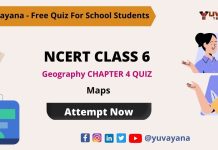 Geography Quiz NCERT CLASS 6 chapter 4