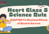 NCERT Class 8 Science Chapter 14 Quiz: Chemical Effects of Electric Current
