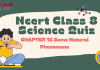 NCERT Class 8 Science Chapter 15 Quiz: Some Natural Phenomena