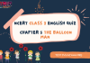 NCERT Class 3 English MCQ Test Chapter 5: The Balloon Man