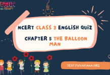 NCERT Class 3 English MCQ Test Chapter 5: The Balloon Man
