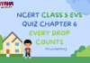 NCERT Class 5 EVS Chapter 6 MCQ Test with answers : Every Drop Counts