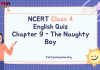 NCERT Class 4 English MCQ Test Chapter 9 : The Naughty Boy Pinocchio NCERT Class 4 English MCQ Test Chapter 9 : NCERT Class 4 English MCQ Test Chapter 9 : The Naughty Boy Pinocchio