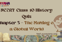 NCERT Class 10 History Chapter 3 MCQ Quiz with answers – The Making of a Global World