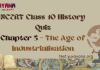 NCERT Class 10 History Chapter 4 MCQ Quiz with answers – The Age of Industrialisation