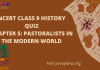 NCERT Class 9 History Chapter 5 MCQ Quiz with answers – Pastoralists in the Modern World