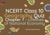 NCERT Class 10 Geography Chapter 7 MCQ Quiz with answers – Lifelines of National Economy NCERT Class 10 Geography Chapter 7 MCQ Quiz with answers – Lifelines of National Economy