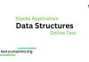 Stacks application in Data Structures mcq test