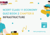 NCERT Class 11 Economics Book 2 Chapter 8 MCQ Quiz with answers – Infrastructure