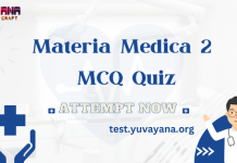 Materia Medica 2 MCQ Quiz