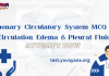 Pulmonary circulatory system mcq quiz ( Circulation, edema and Pleural Fluid) Pulmonary circulatory system mcq quiz ( Circulation, edema and Pleural Fluid)
