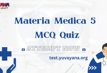 Materia Medica 5 MCQ Quiz