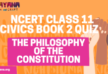 NCERT Class 11 Political Science Book 2 Chapter 10 MCQ Quiz with answers – The Philosophy of the Indian Constitution