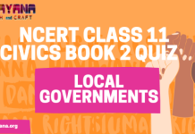 NCERT Class 11 Political Science Book 2 Chapter 8 MCQ Quiz with answers – Local Governments