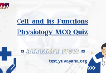 Cell and its Functions Physiology MCQ Quiz