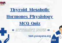 Thyroid Metabolic Hormones Physiology MCQ Quiz