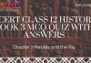 NCERT Class 12 History Book 3 Chapter 2 MCQ Quiz with answers – Rebels and the Raj