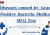 Diseases caused by Gram Positive Bacteria Medical MCQ Test