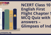NCERT Class 10 English First Flight Chapter 5 MCQ Quiz with answers – Glimpses of India