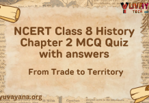 NCERT Class 8 History Chapter 2 MCQ Quiz with answers – From Trade to Territory