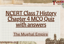 NCERT Class 7 History Chapter 4 MCQ Quiz with answers – The Mughal Empire