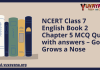 NCERT Class 7 English Book 2 Chapter 5 MCQ Quiz with answers – Golu Grows a Nose