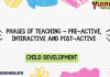 Phases of Teaching - Pre-Active, Interactive and Post-Active