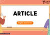 Article – English Grammer MCQ Quiz with Answers