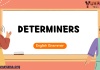 Determiners – English Grammer MCQ Quiz with Answers
