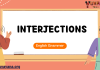 Interjections – English Grammer MCQ Quiz with Answers