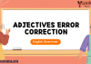 Adjectives Error Correction – English Grammar MCQ Quiz with Answers