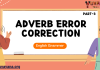 Adverb Error Correction Part – 3 – English Grammar MCQ Quiz with Answers