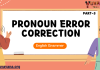 Pronoun Error Correction Part-3 – English Grammar MCQ Quiz with Answers
