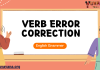 Verb Error Correction – English Grammar MCQ Quiz with Answers