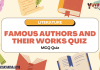 Famous Authors and Their Works Quiz – Literature MCQ Quiz with Answers
