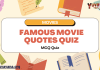 Famous Movie Quotes Quiz – Movies MCQ Quiz with Answers