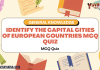 Identify the Capital Cities of European Countries MCQ Quiz