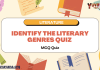 Identify the Literary Genres Quiz – Literature MCQ Quiz with Answers