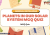 Planets in Our Solar System MCQ Quiz