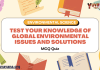 Test Your Knowledge of Global Environmental Issues and Solutions MCQ Quiz